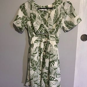 Sienna Sky CrissCross Plant Dress